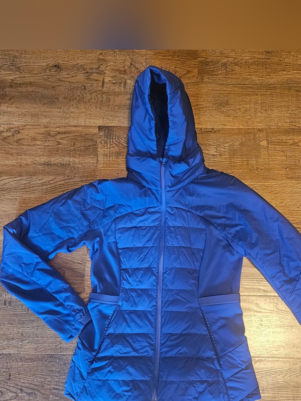 Lululemon Down For It All Jacket - Blue - Size 10